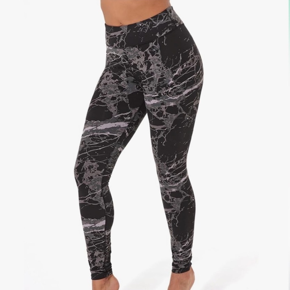 NWT Pact Go-To Legging, Marbled Sky, Women’s Large, Organic, Sustainable